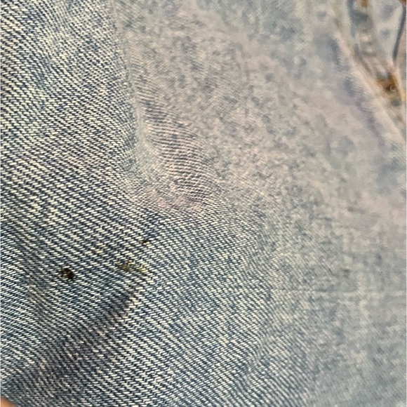 Vintage high waisted blue jean shorts - Picture 4 of 7